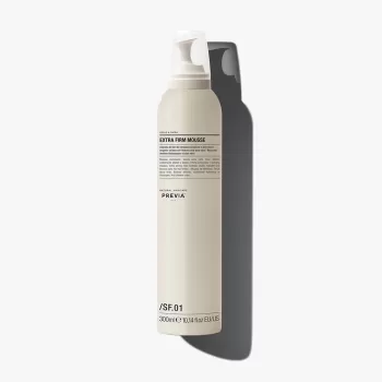 Previa - Spumă de păr - Extra Firm, Style & Finish-1