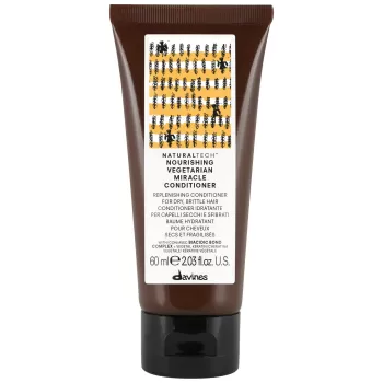 Davines - Balsam de hidratare pentru păr fragil - Naturaltech Nourishing Vegetarian Miracle Conditioner-1