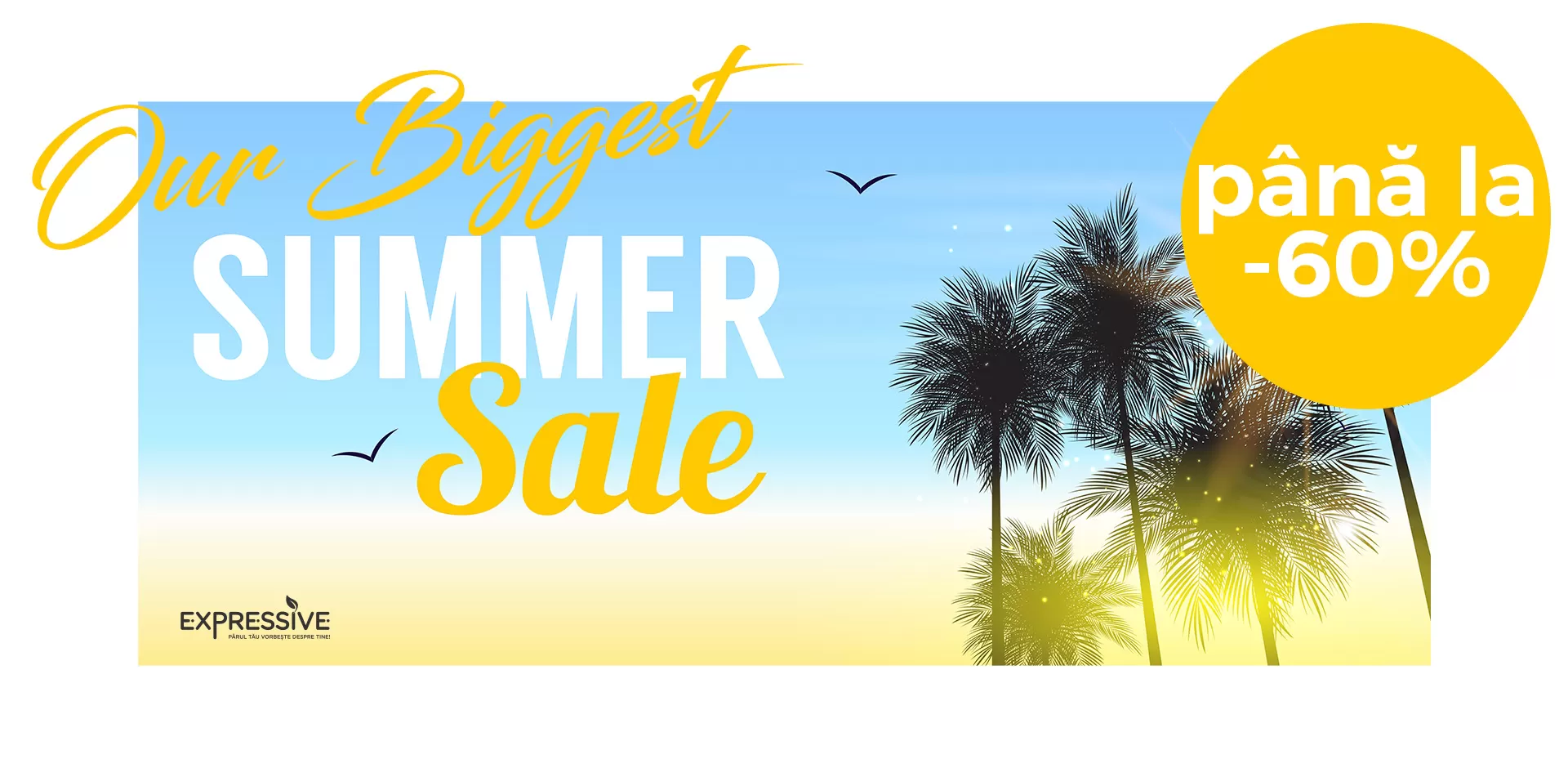 Our Biggest SUMMER Sale - 60% OFF