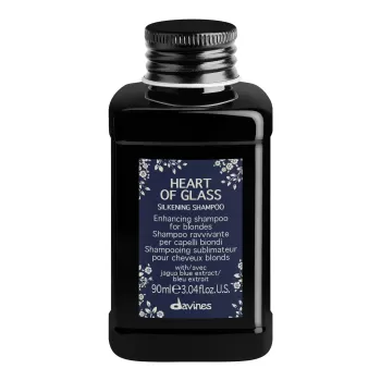 Davines - Șampon consolidant păr blond natural sau vopsit - Heart of Glass Silkening Shampoo-1