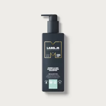 label.m - Honey & Oat moisturizing shampoo - Sampon pentru păr uscat si dehidratat-1