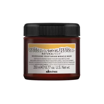 Davines - Mască hidratantă profundă pentru păr uscat și fragil - Naturaltech Nourishing Vegetarian Miracle Mask-1