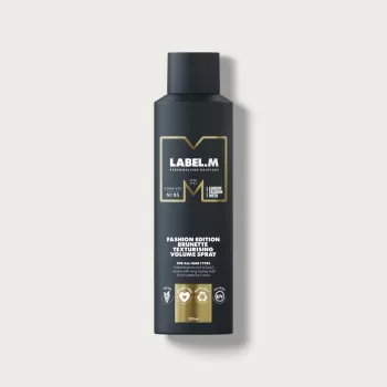 label.m - Fashion edition brunette texturising volume spray - Spray de texturizare pentru par brunet-1