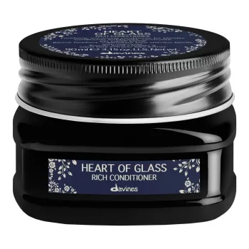Davines - Balsam fortifiant și consolidant pentru păr blond natural sau vopsit - Heart of Glass Rich Conditioner-1