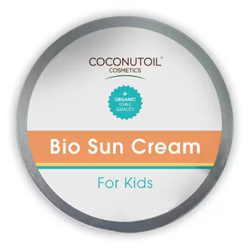 Coconutoil Cosmetics - Cremă bio protecție solară pentru copii SPF30 - Bio Sun Cream for Kids-1