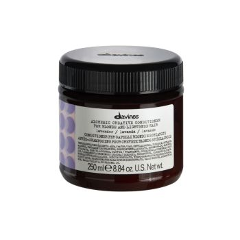 Davines - Balsam de îngrijire a culorii părului blond - Alchemic Creative Conditioner Lavender-1