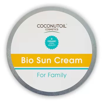 Coconutoil Cosmetics - Cremă bio protecție solară SPF30 - Bio Sun Cream for Family-1