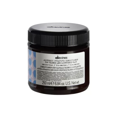 3-Davines-~-Balsam-de-ingrijire-a-culorii-parului-blond-~-Alchemic-Creative-Conditioner-Marine-Blue